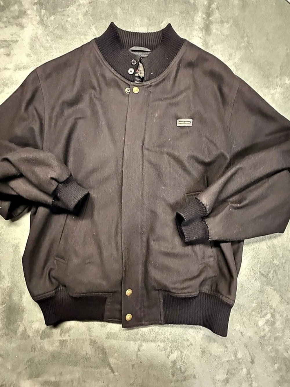 Paul & Shark Wool Yachting Navy Bomber Jacket Made In Italy XL
